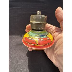Rare 1950’s Top Spinning By Gibbs Litho Toy -C27